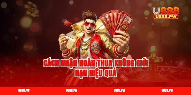 Cách nhận hoàn thua không giới hạn hiệu quả