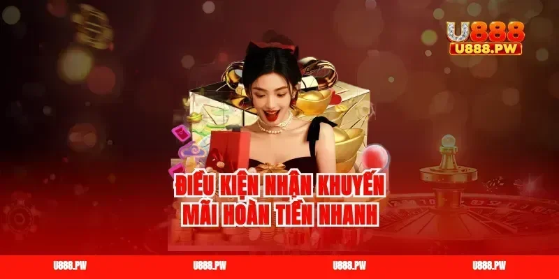 Điều kiện nhận khuyến mãi hoàn tiền nhanh