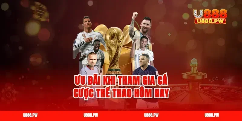 Ưu đãi khi tham gia cá cược thể thao hôm nay
