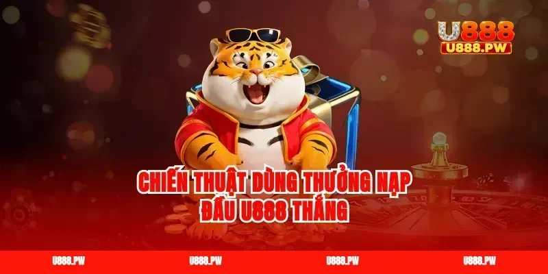 Chiến thuật dùng thưởng nạp đầu U888 thắng