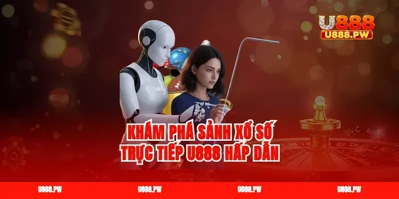 Khám phá sảnh xổ số trực tiếp U888 hấp dẫn