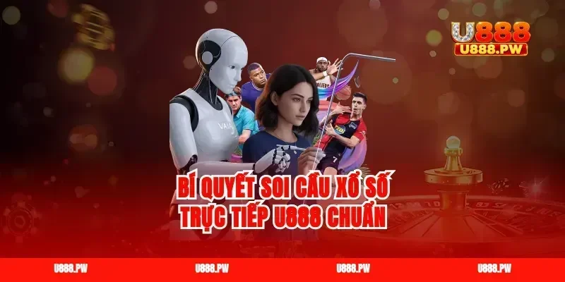 Bí quyết soi cầu xổ số trực tiếp U888 chuẩn